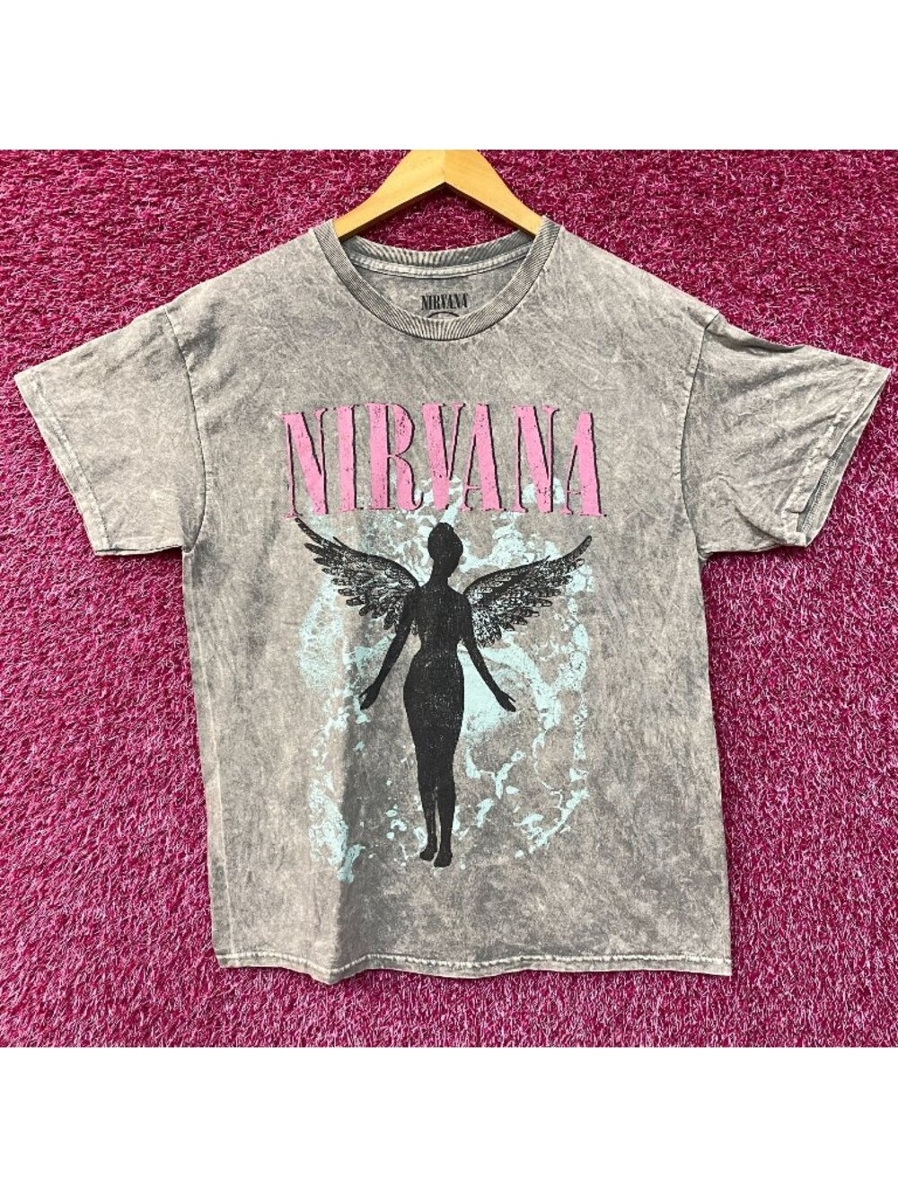 Nirvana In Utero Album Art T-Shirt Large